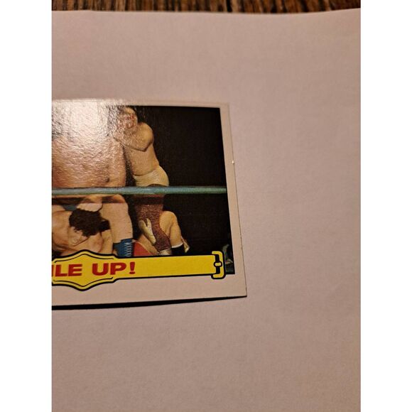 1985 Topps WWF Andre the Giant Ringside Action #50 Vintage Wrestling Card - Picture 3 of 4